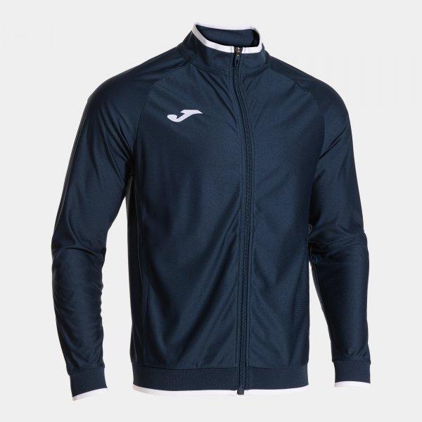 COMBI PREMIUM FULL ZIP SWEATSHIRT DARK NAVY WHITE - 104212.3322XS_397978