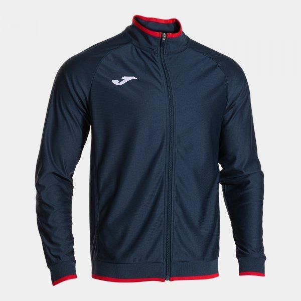 COMBI PREMIUM FULL ZIP SWEATSHIRT DARK NAVY RED - 104212.3362XS_397989