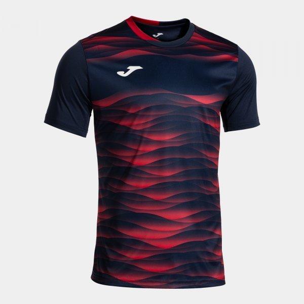 TIGER VII SHORT SLEEVE T-SHIRT DARK NAVY RED - 104378.3362XL_331403