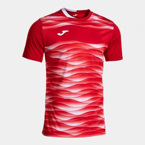 TIGER VII SHORT SLEEVE T-SHIRT RED WHITE - 104378.6022XL_331431