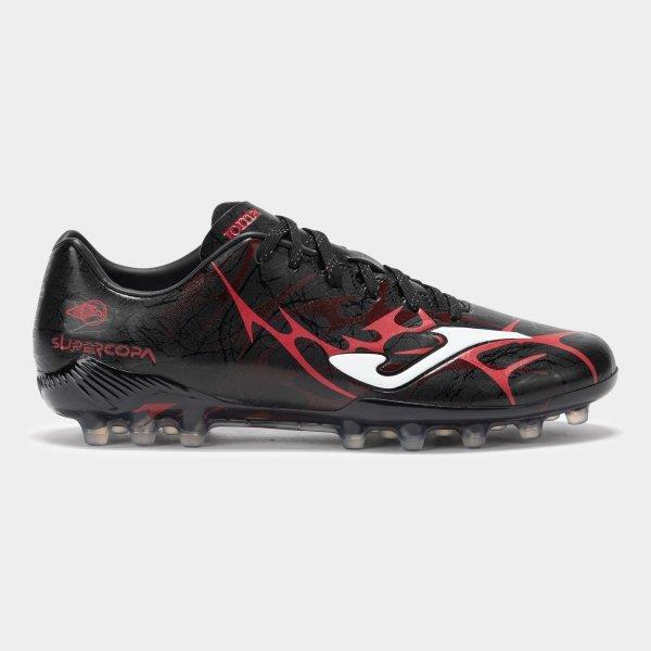 SUPER COPA 2531 BLACK RED ARTIFICIAL GRASS - SUPS2531AG39_421274