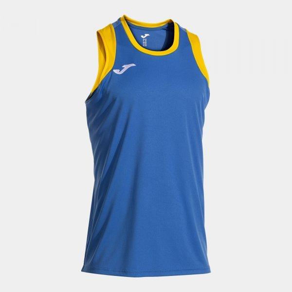 CANCHA SLEEVELESS SHIRT ROYAL BLUE YELLOW - 104242.7092XL_398780