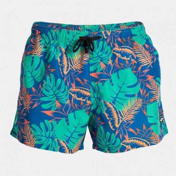SANTA MÓNICA SWIM SHORTS GREEN BLUE - 103629.436L_393539