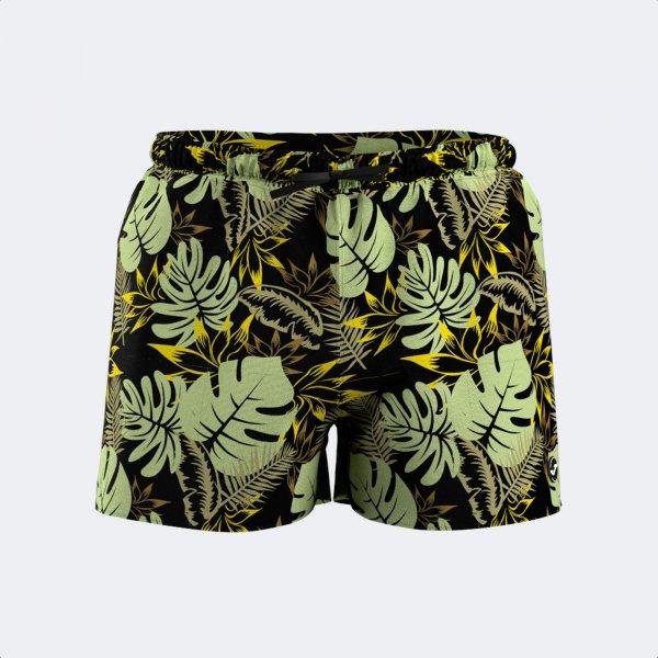 SANTA MÓNICA SWIM SHORTS LIME BLACK | 103629.486 - 103629.4862XL_393546