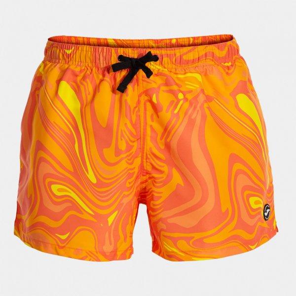 SANTA MÓNICA SWIM SHORTS CORAL ORANGE - 103629.6324XS_393554
