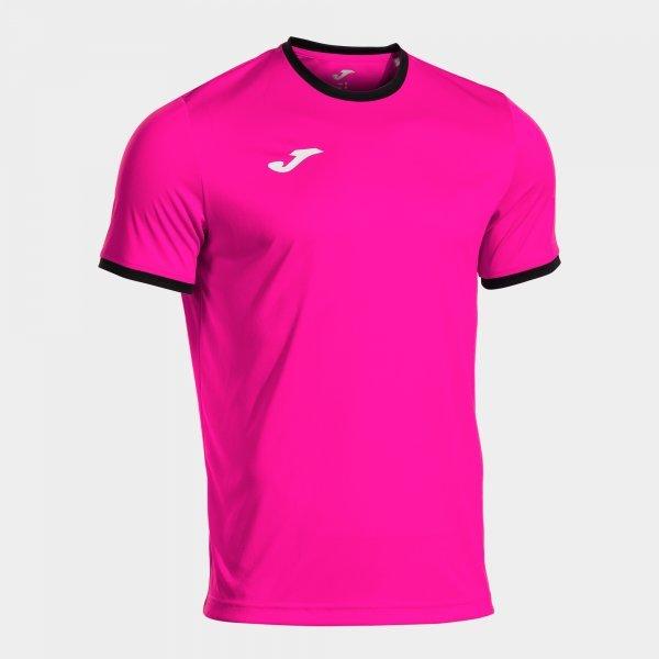 COMBI PREMIUM SHORT SLEEVE T-SHIRT FLUOR PINK BLACK - 104494.0312XL_402926