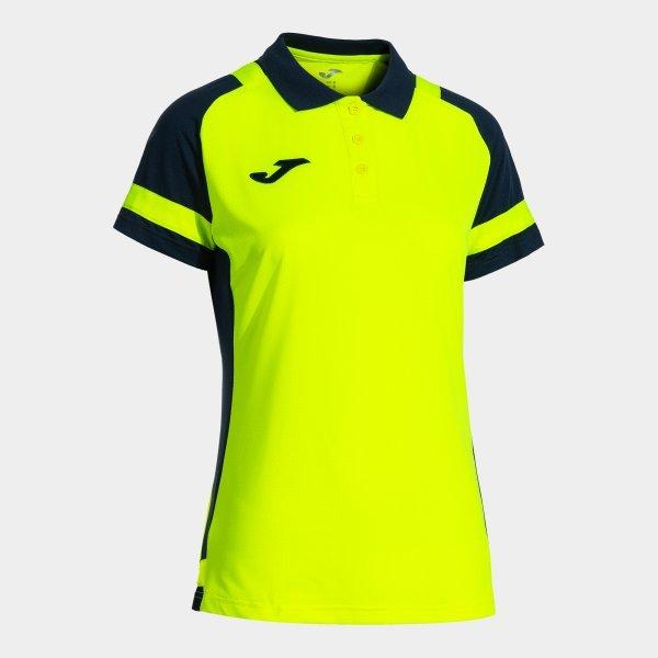 LIDER SHORT SLEEVE POLO FLUOR YELLOW NAVY BLUE - 902643.0632XL_414551