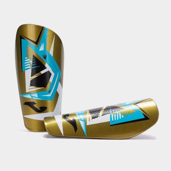 J-PRO SHIN GUARDS GOLD FLUOR TURQUOISE - 401675.011L_367103