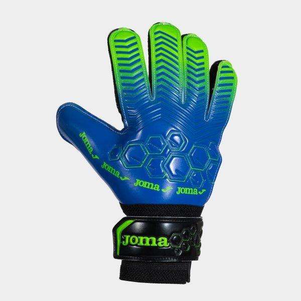 CALCIO GOALKEEPER GLOVES ROYAL BLUE FLUOR GREEN - 401707.7174_405206