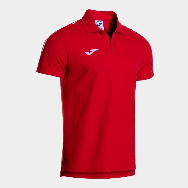 OLIMPIADA SHORT SLEEVE POLO RED - 104358.6002XL_369834
