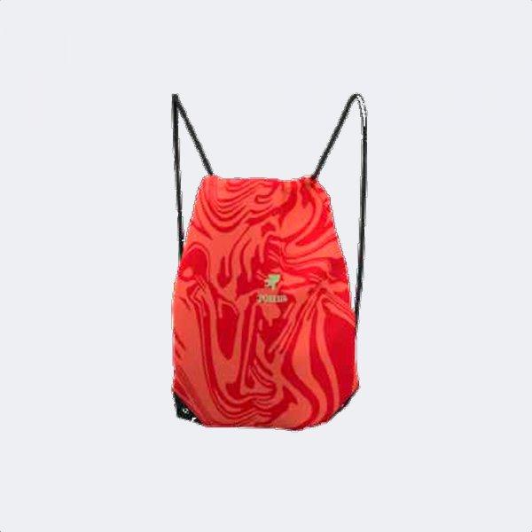 KIDS CAMP GYM SACK  CORAL RED - 401506.632ONE SIZE_404976