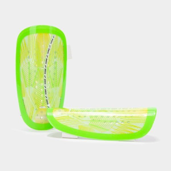 ATTACK SHIN GUARDS FLUOR GREEN FLUOR YELLOW - 401676.221L_355793