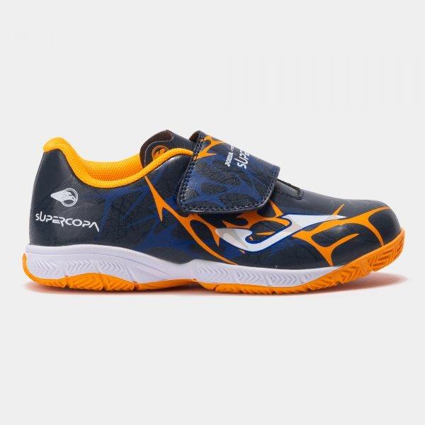 SUPER COPA JR 2503 NAVY BLUE FLUOR ORANGE INDOOR - SCJW2503INV31_420653