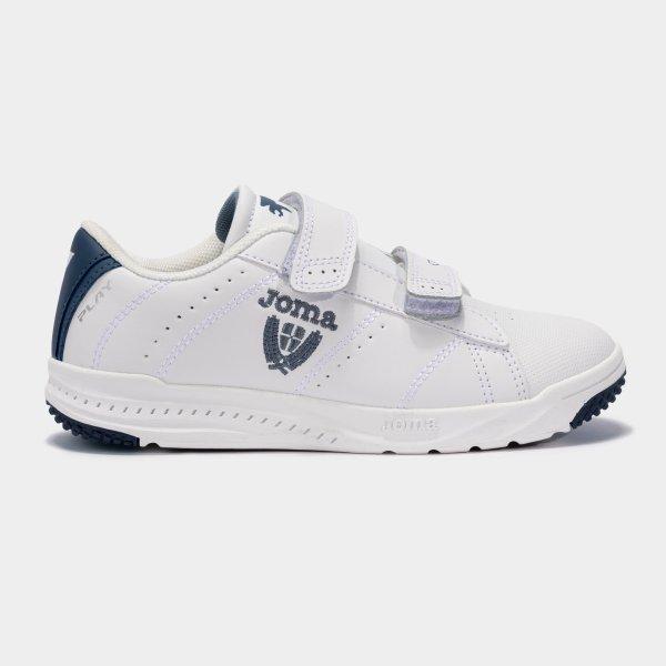 W.PLAY JR 2505 WHITE NAVY BLUE - WPLAYW2505V22_371910