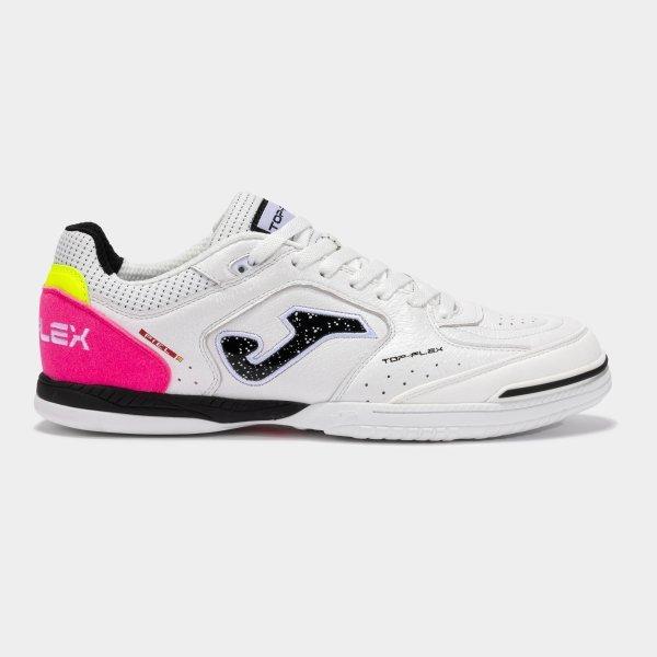 TOP FLEX 2532 WHITE BLACK FUCHSIA INDOOR - TOPW2532INS25_422912
