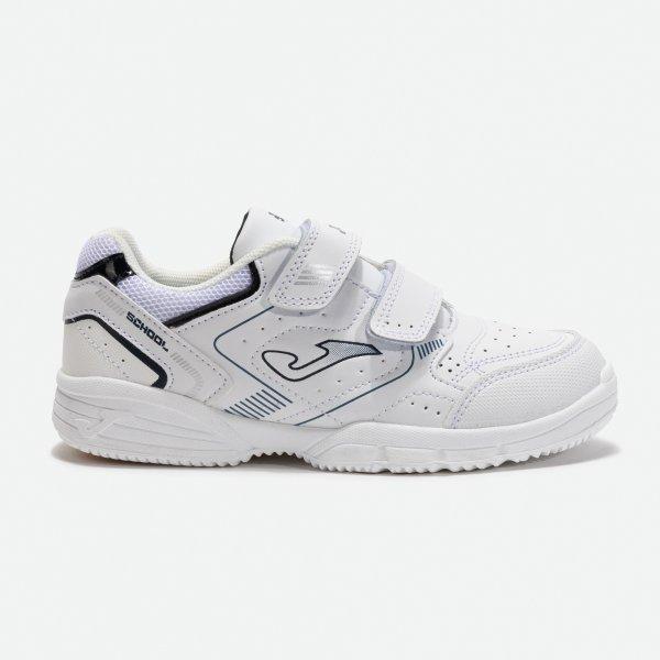 W.SCHOOL JR 2532 WHITE NAVY BLUE - WSCHOW2532V22_372026