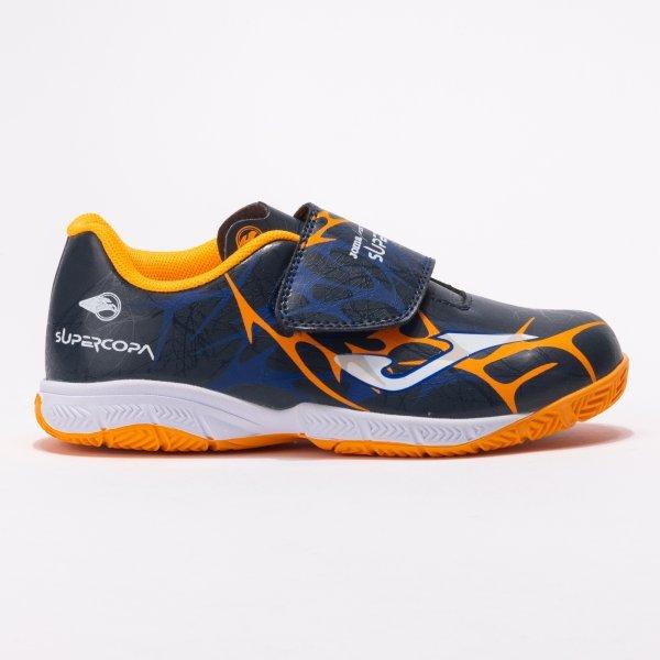 SUPER COPA JR 2503 NAVY BLUE FLUOR ORANGE TURF - SCJW2503TFV24_420656