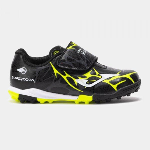 SUPER COPA JR 2501 BLACK FLUOR YELLOW TURF - SCJW2501TFVS16_441861