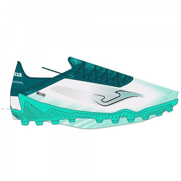SUPERCOPA CUP 2602 WHITE TURQUOISE ARTIFICIAL GRASS | SUPCW2602AG - SUPCW2602AGS25_450135