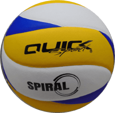 Volejbalová lopta PU Micro Fiber SPIRAL 6 panels - _455681