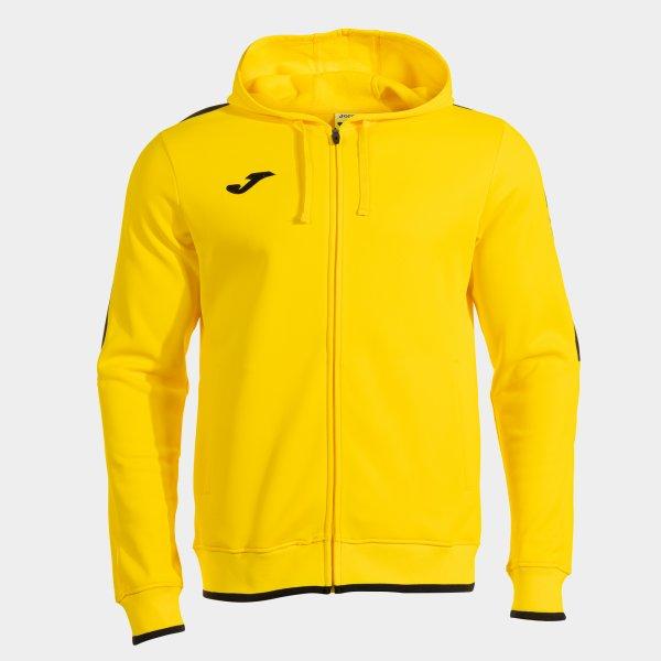 OLIMPIADA ZIP-UP HOODIE YELLOW BLACK | 103707.901 - 103707.90110 (3XS)_456112