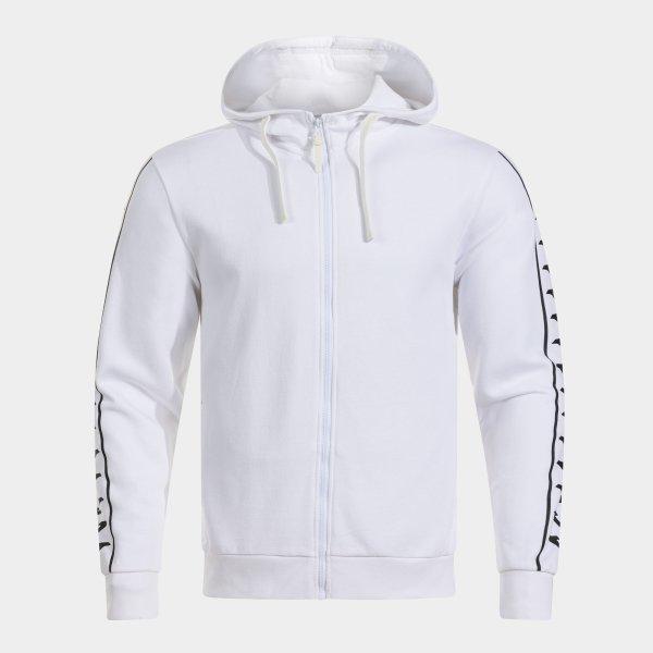 ICONO STREET ZIP-UP HOODIE WHITE BLACK | 104234.201 - 104234.20110 (3XS)_456436