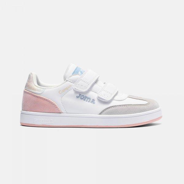 CAMPUS JR 2607 WHITE PINK | JCAMPS2607V - JCAMPS2607VS16_464014