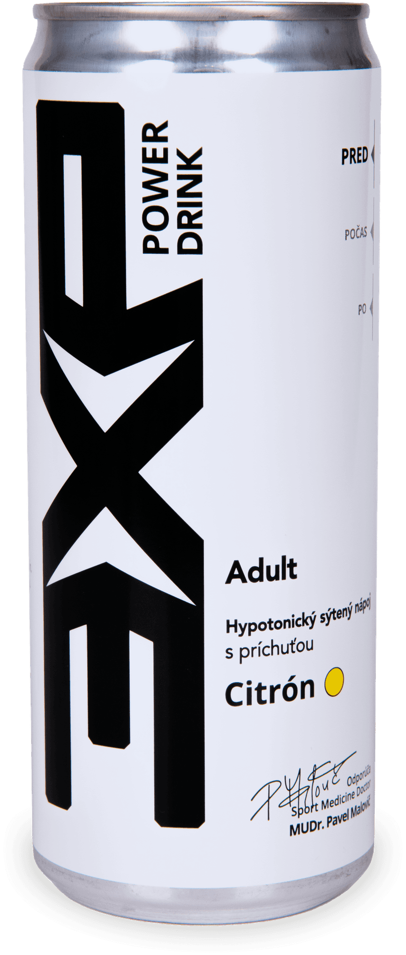 3XP power drink Adult biely - 3