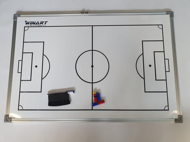 Taktická tabuľa na futbal Winart - 90x60 cm - TT9060