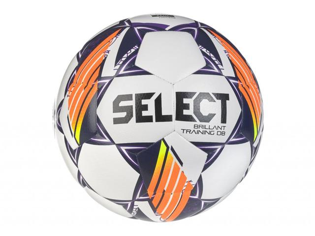Futbalová lopta Select Brillant Training DB - 1250_WHITE-PURPLE_4