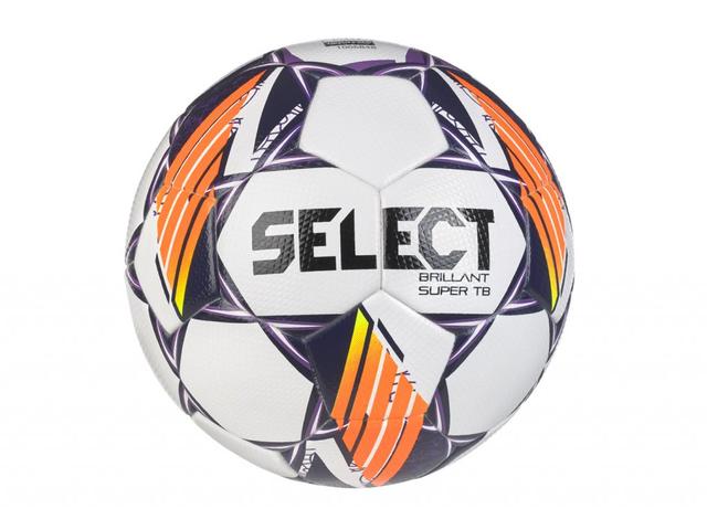 Futbalová lopta Select Brillant Super TB - 1246_WHITE-PURPLE_5