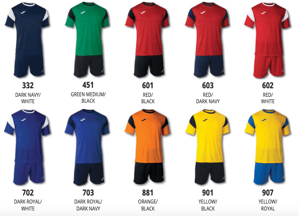 Hráčsky set JOMA - Phoenix - 1027418XS