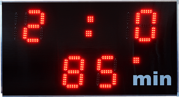 QUICK Sport svetelná tabuľa DERBY 9 SEC + diaľkové ovládanie - SVETELNA TABULA DERBY 9 SEC RADIO CONTROL
