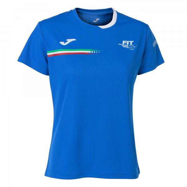 T-SHIRT FED. TENNIS ITALY BLUE S/S WOMAN - FIT901405702 - 8424309599546
