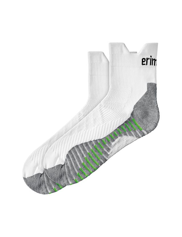 ERIMA bežecké ponožky RUNNING biela - 4043523935769