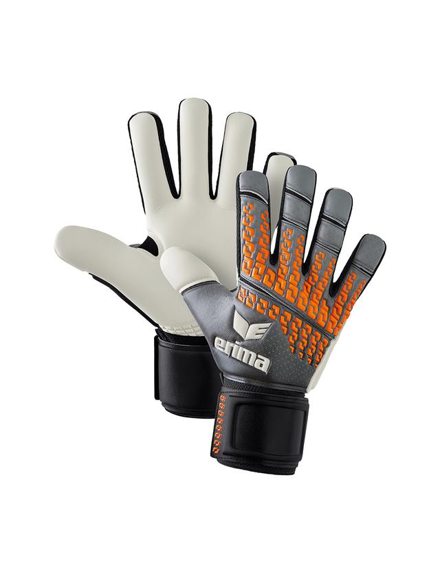 ERIMA brankárske rukavice SKINATOR Training NF čierna oranžová - 4043523987157
