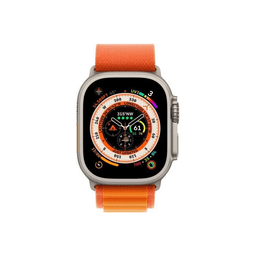 Apple Watch Ultra GPS + Cellular, 49mm titánové puzdro - oranžový alpský ťah - MNHH3CS