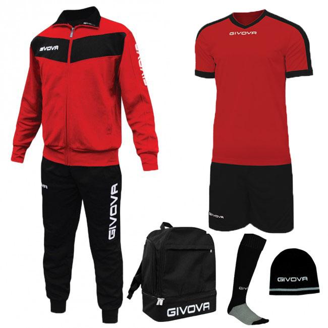 BOX SPORT červená-čierna - 5936-xs-146-155