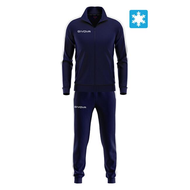 TUTA SWEAT REVOLUTION modrá-biela - TR034S-0403-L