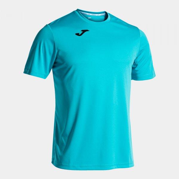 COMBI SHORT SLEEVE T-SHIRT FLUOR TURQUOISE - 100052.010-L