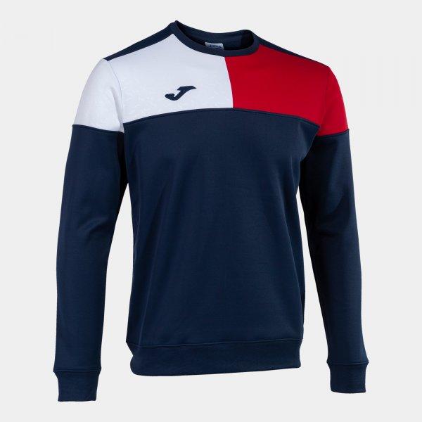 CREW V SWEATSHIRT NAVY RED WHITE - 103085.336-L