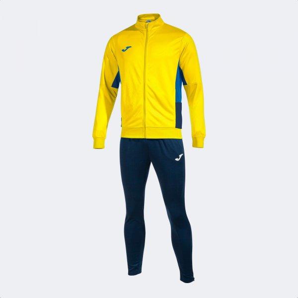 DANUBIO II TRACKSUIT YELLOW NAVY ROYAL - 103122.903-3XS