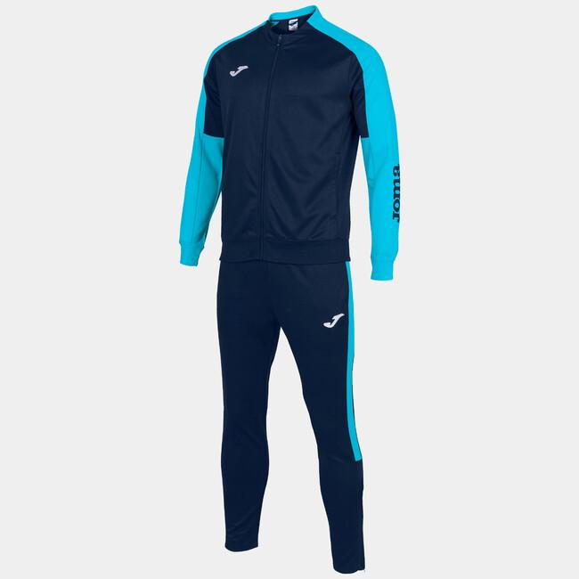 ECO CHAMPIONSHIP TRACKSUIT NAVY-FLUOR TURQUOISE modrá-tyrkysová - 102751.342-XL