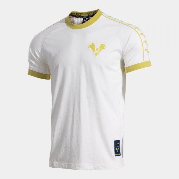 HELLAS VERONA SHORT SLEEVE T-SHIRT WHITE YELLOW - 104055.209-L