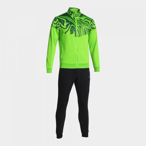 LION II TRACKSUIT FLUOR GREEN BLACK - 103771.021-L