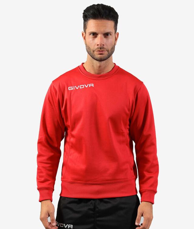 MAGLIA POLARFLEECE G/COLLO GIVOVA ONE ROSSO - MA019-0012-M