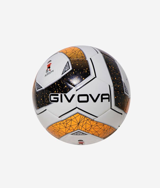 PALLONE ACADEMY SCHOOL NERO/ARANCIO FLUO - PAL026-1028-3