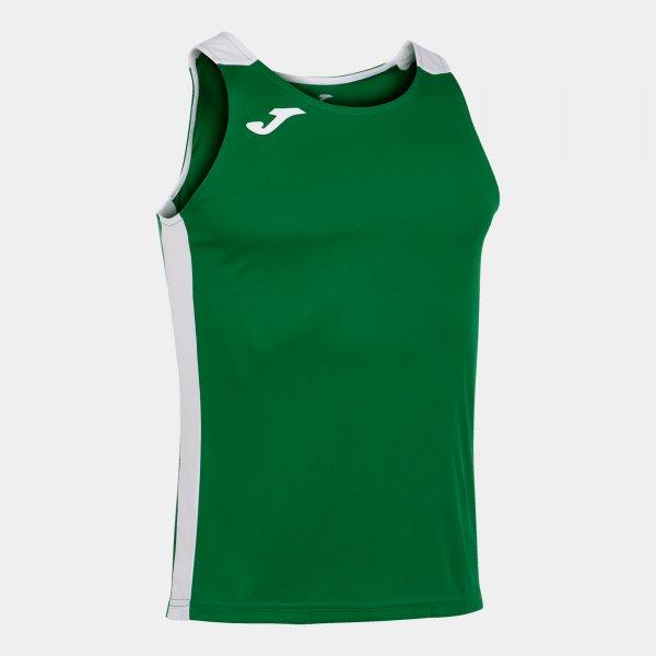 RECORD II TANK TOP GREEN WHITE - 102222.452-M