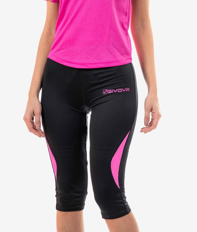 RUNNING PINOCCHIETTO NERO/FUXIA FLUO - LR02-1039-L