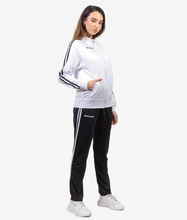 TUTA REVOLUTION SUMMER BIANCO/NERO - TR033S-0310-M